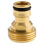 Адаптер латунный, 3/4", внешн/ резьба/ PALISAD 65850 Адаптер латунный, 3/4", внешн/ резьба/ PALISAD 65850