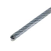 Трос стальной в оболочке PVC 2/3мм (10м) Трос стальной в оболочке PVC 2/3мм (10м)