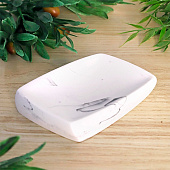  Мыльница Мрамор полирезина /106498 Zenfort 