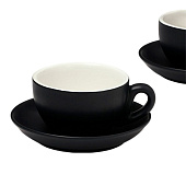 Набор чайный фарфоровый Magistro Matt black 4 предмета 9925813 