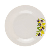 Тарелка 20 см десертная Оливки т8-3116 Тарелка 20 см десертная Оливки т8-3116
