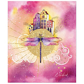 Тетрадь 48л. А5 скрепка клетка Акварельные сюжеты, 3301 Тетрадь 48л. А5 скрепка клетка Акварельные сюжеты, 3301