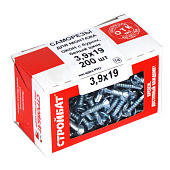 Саморезы для монт.окон оцинк. с буром 3,9х19 (200 шт) Саморезы для монт.окон оцинк. с буром 3,9х19 (200 шт)