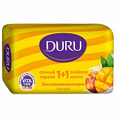  Мыло туалетное Duru 80г Персик-Манго 