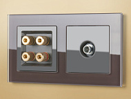 Розетка акк. серебряный WERKEL/W1185006 Розетка акк. серебряный WERKEL/W1185006