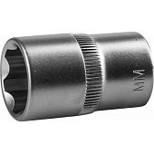 Торцовая головка 15 мм,(1/2")/ЗУБР "МАСТЕР" Торцовая головка 15 мм,(1/2")/ЗУБР "МАСТЕР"