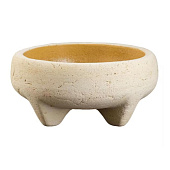Кашпо "Плошка" слоновая кость, 3л 7674641 Кашпо "Плошка" слоновая кость, 3л 7674641
