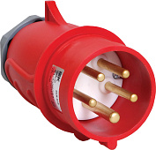 Вилка 025 3Р+РЕ+N 32А 380В IP44 Вилка 025 3Р+РЕ+N 32А 380В IP44