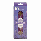  Свечи чайные в наборе 10шт "Лавандовое поле" 