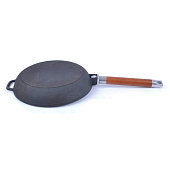 Сковорода 200мм чугун съем.дер/руч. 0120 Сковорода 200мм чугун съем.дер/руч. 0120