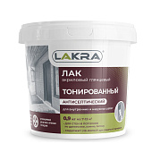 Лак в/д тонированный Лакра Махагон 0,9кг Лак в/д тонированный Лакра Махагон 0,9кг