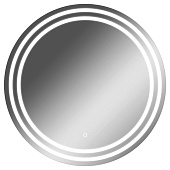 Зеркало с LED подсветкой Абу-Даби 700х700 GL7074Z Домино Зеркало с LED подсветкой Абу-Даби 700х700 GL7074Z Домино