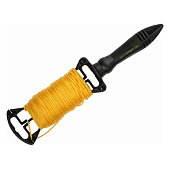 Шнур разметочный на катушке c ручкой желтый, 30м, STAYER Шнур разметочный на катушке c ручкой желтый, 30м, STAYER