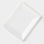 Тарелка Magistro «Лакомка», 25х20 см, прямоугольная, белая 4177879 Тарелка Magistro «Лакомка», 25х20 см, прямоугольная, белая 4177879