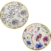 Поднос круглый "Бергамо", 27,5х2 см полипропилен, 2 дизайна 862-427 Поднос круглый "Бергамо", 27,5х2 см полипропилен, 2 дизайна 862-427