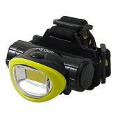 Фонарь налобный H5-L3W 3ААА черно-зеленый ФАZА Фонарь налобный H5-L3W 3ААА черно-зеленый ФАZА