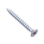  Саморезы универсальные оцинкованные ШУц 4,5х40мм, потайная голова, 200шт 