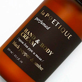  Крем для рук и тела парфюмированный laPOETIQUE, аромат Black pepper, 300мл 10745803 