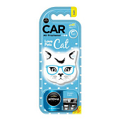  Ароматизатор полимерный AROMA CAR  Cat, Тихий океан 