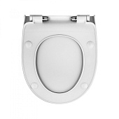 Сиденье для унитаза тонкое Real Slim SО быстросъемное дюропласт микролифт крепление нерж 010303 Berges Сиденье для унитаза тонкое Real Slim SО быстросъемное дюропласт микролифт крепление нерж 010303 Berges