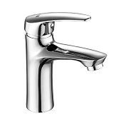  Смеситель для раковины Linara монолитный хром LM0406C Lemark 