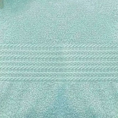 Полотенце Маруся, 70х140 см, махра, мятный Полотенце Маруся, 70х140 см, махра, мятный