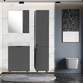 Зеркало Дора 60 серое ZM Зеркало Дора 60 серое ZM