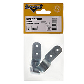 Крепление панели гориз. хром (2 шт)"Element" Крепление панели гориз. хром (2 шт)"Element"