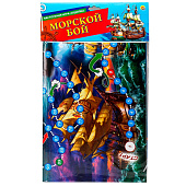 Игра настольная ходилка Макси Морской бой, ИН-2607 Игра настольная ходилка Макси Морской бой, ИН-2607