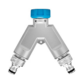 Разветвитель двухканальный, с внутренней резьбой 3/4"// Palisad 65832 Разветвитель двухканальный, с внутренней резьбой 3/4"// Palisad 65832