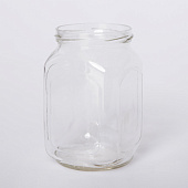 Стеклобанка 0,72л. ТО82 кубик Стеклобанка 0,72л. ТО82 кубик