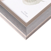 Фоторамка 10х15 пластик Габриэль серая с серебряной полосой 22х14х19 10705078 Фоторамка 10х15 пластик Габриэль серая с серебряной полосой 22х14х19 10705078