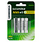  Батарейка LR03 Alkaline, 4шт, ААА, GENERICA 