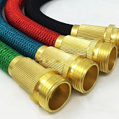 Шланг садовый l=22.5м, 8 режимов, латекс, латунный разъем арт.10922-0211 Код268179 Шланг садовый l=22.5м, 8 режимов, латекс, латунный разъем арт.10922-0211 Код268179