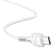 Кабель USB - microUSB 1м 2.4А HOCO X37 Белый Кабель USB - microUSB 1м 2.4А HOCO X37 Белый