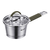 Ковш со стеклянной крышкой 1,2л,14x8,5 см Linea OLIVA 67-1114 Ковш со стеклянной крышкой 1,2л,14x8,5 см Linea OLIVA 67-1114