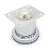 Опора мебельная SOLLER/MARLOK В-140 50х60мм хром Опора мебельная SOLLER/MARLOK В-140 50х60мм хром