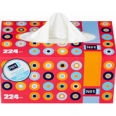  Платки бумажные Bella Универсальные 2слоя №1 224 штуки (ф10) 