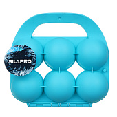  Снежкостроитель на 6 снежков SILAPRO, пластик, 19х18х6см  084-021 