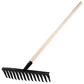  Грабли 14-зубые,300/350мм,с черенком,витые, 61768,61769 