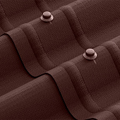 Лист Ондулин Смарт 1.95х0.95м коричневый Лист Ондулин Смарт 1.95х0.95м коричневый