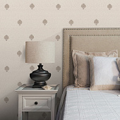 Обои 1.06х10м Lois арт.7263-01 Бежевый /Euro Decor