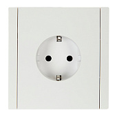 Розетка встраиваемая с заземлением, цвет белый, IEK FORTE&PIANO Розетка встраиваемая с заземлением, цвет белый, IEK FORTE&PIANO