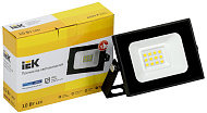 Прожектор LED СДО  10Вт 6500К IP65 черный /IEK