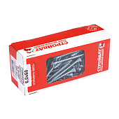  Саморезы универсальные оцинкованные ШУц 6,0х60мм, потайная голова, 100шт 