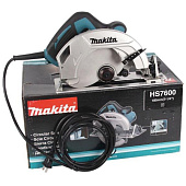 Пила циркулярная Makita HS7600, 1200Вт, d 185х30мм, глубина 64мм 