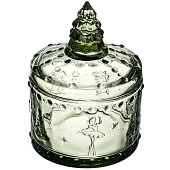 Емкость для хранения "щелкунчик" green, 9х9х12,5 см 355-418