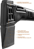  Топор кованый 1,0кг, рукоятка армированный нейлон X-Fiber, 450мм, KRAFTOOL Х10 
