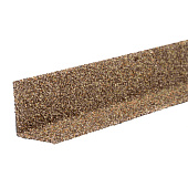  Уголок внутренний HAUBERK металлический песчаный 1250мм 