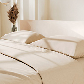  Постельное бельё Этель Евро Vanilla sky 200х215, 220х240, 50х70-2 шт, 100% хлопок, поплин 125г/м2 